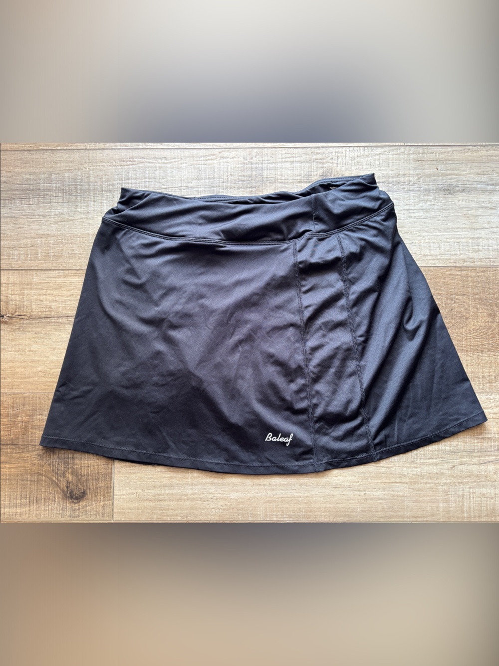 Baleaf Black Circle Skater Skort